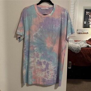 Tye Dye T-shirt Dress